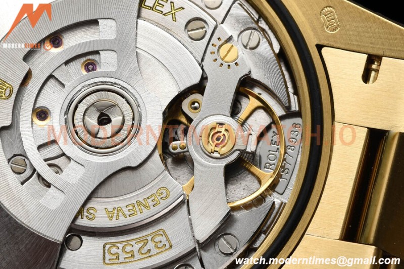 Rolex - DayDate 36mm 128238 Flt Pres YG/YG Gold/Dia V5 QF VR3255
