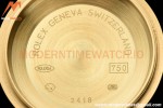 Rolex - DayDate 36mm 128238 Flt Pres YG/YG Grn/Rmn V5 QF VR3255