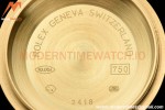 Rolex - DayDate 36mm 128238 Flt Pres YG/YG Wht/Rmn V5 QF VR3255