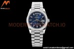 Rolex - DayDate 36mm 128239 Flt Pres SS/SS Blue/Dia V5 QF VR3255