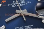 Rolex - DayDate 36mm 128239 Flt Pres SS/SS Blue/Dia V5 QF VR3255