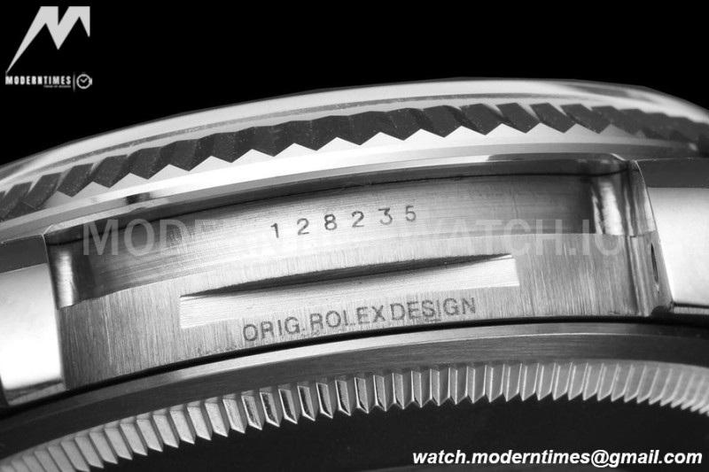 Rolex - DayDate 36mm 128239 Flt Pres SS/SS G-Blue/Dia V5 QF VR3255