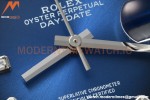 Rolex - DayDate 36mm 128239 Flt Pres SS/SS G-Blue/Dia V5 QF VR3255