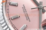 Rolex - DayDate 36mm 128239 Flt Pres SS/SS Pink/Dia V5 QF VR3255