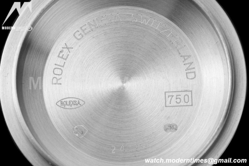 Rolex - DayDate 36mm 128236 Flt Pres SS/SS I-Blue/Dia V5 QF VR3255