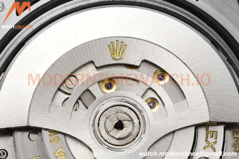 Rolex - DayDate 36mm 128236 Flt Pres SS/SS I-Blue/Dia V5 QF VR3255