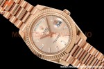 Rolex - DayDate 228235 Gain Weight 40mm Flt Pres RG/RG Champ/Dia KF VR3255