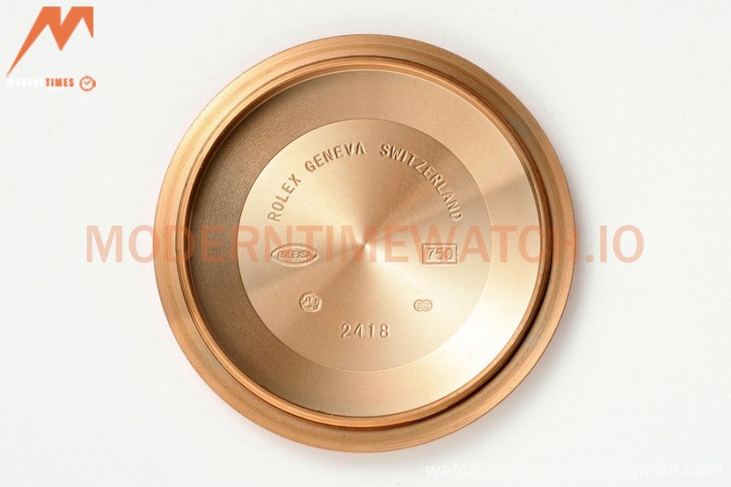 Rolex - DayDate 228235 Gain Weight 40mm Flt Pres RG/RG Brown/Dia KF VR3255