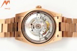 Rolex - DayDate 228235 Gain Weight 40mm Flt Pres RG/RG Black/Rmn KF VR3255