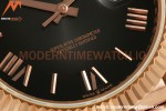 Rolex - DayDate 228235 Gain Weight 40mm Flt Pres RG/RG Black/Rmn KF VR3255