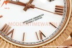 Rolex - DayDate 228235 Gain Weight 40mm Flt Pres RG/RG Wht/Rmn KF VR3255