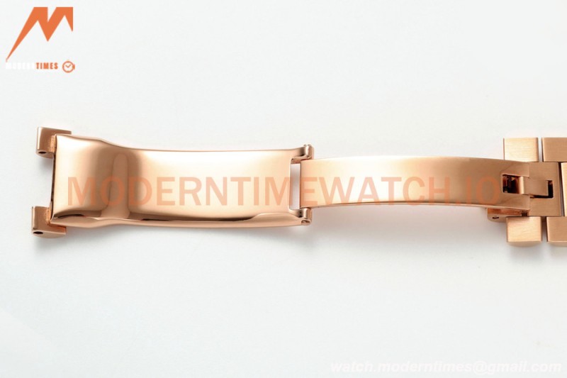 Rolex - DayDate 228235 Gain Weight 40mm Flt Pres RG/RG Brn/Rmn KF VR3255