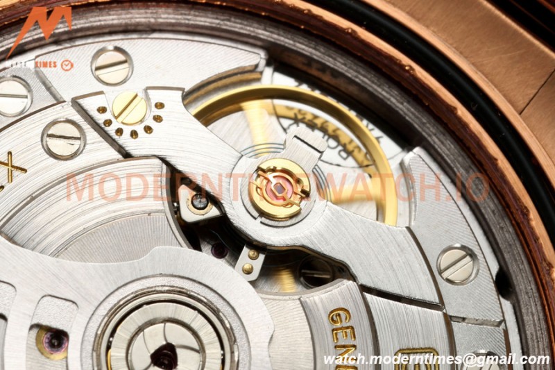 Rolex - DayDate 228235 Gain Weight 40mm Flt Pres RG/RG Brn/Rmn KF VR3255