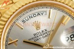 Rolex - DayDate 228238 Gain Weight 40mm Flt Pres YG/YG Silv/Rmn KF VR3255