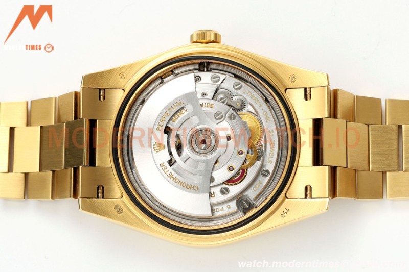 Rolex - DayDate 228238 Gain Weight 40mm Flt Pres YG/YG Gold/Dia KF VR3255