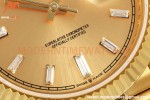Rolex - DayDate 228238 Gain Weight 40mm Flt Pres YG/YG Gold/Dia KF VR3255