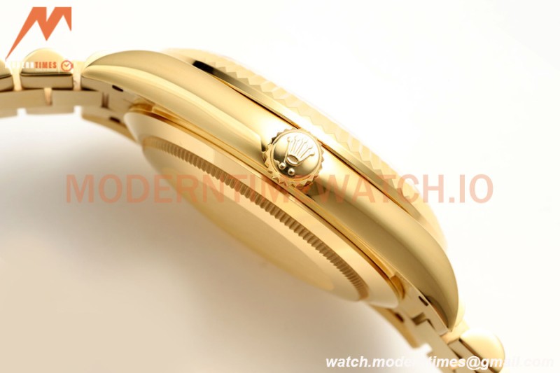 Rolex - DayDate 228238 Gain Weight 40mm Flt Pres YG/YG Gold/Dia KF VR3255