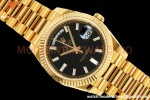 Rolex - DayDate 228238 Gain Weight 40mm Flt Pres YG/YG Blk/Dia KF VR3255
