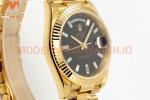 Rolex - DayDate 228238 Gain Weight 40mm Flt Pres YG/YG Blk/Dia KF VR3255