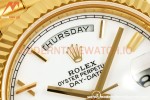 Rolex - DayDate 228238 Gain Weight 40mm Flt Pres YG/YG Wht/Rmn KF VR3255