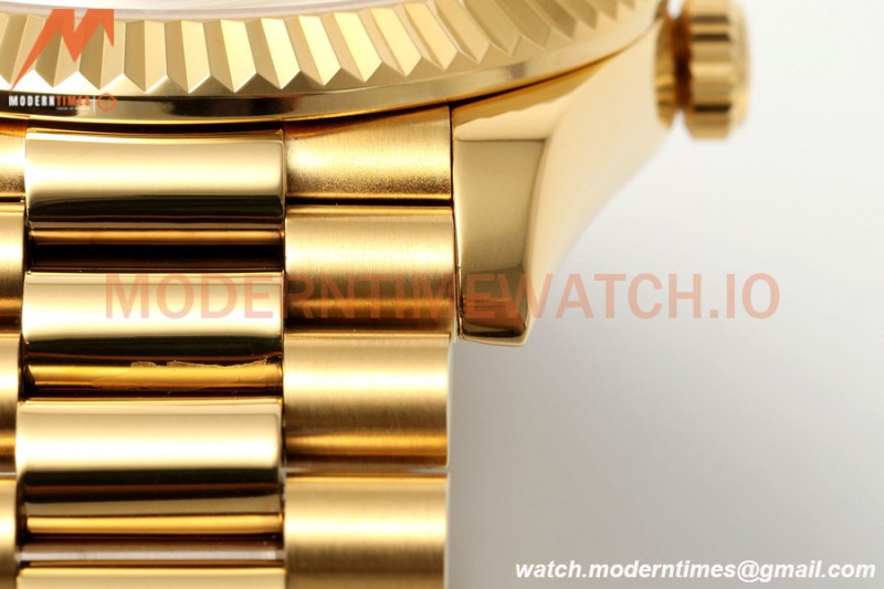 Rolex - DayDate 228238 Gain Weight 40mm Flt Pres YG/YG Gold/Rmn KF VR3255