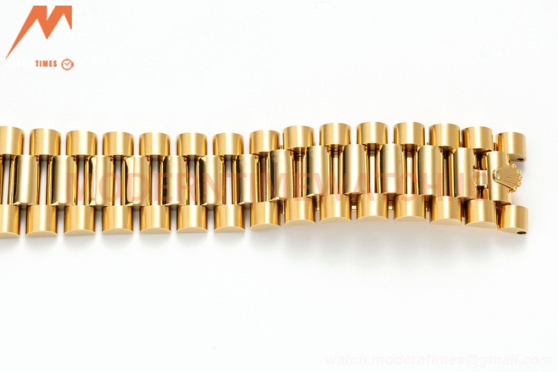 Rolex - DayDate 228238 Gain Weight 40mm Flt Pres YG/YG Grn Ombre/Rmn KF VR3255