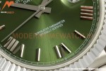 Rolex - DayDate 228239 Gain Weight 40mm Flt Pres SS/SS Grn/Rmn KF VR3255