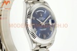 Rolex - DayDate 228239 Gain Weight 40mm Flt Pres SS/SS Blue/Rmn KF VR3255