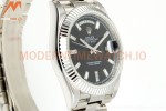 Rolex - DayDate 228239 Gain Weight 40mm Flt Pres SS/SS Blue/Rmn KF VR3255