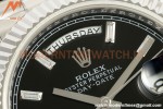 Rolex - DayDate 228239 Gain Weight 40mm Flt Pres SS/SS Blue/Rmn KF VR3255