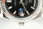 Rolex - DayDate 228239 Gain Weight 40mm Flt Pres SS/SS Blue/Rmn KF VR3255