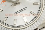 Rolex - DayDate 228239 Gain Weight 40mm Flt Pres SS/SS Silv/Dia KF VR3255