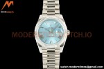 Rolex - DayDate 228236 Gain Weight 40mm Flt Pres SS/SS I-Blu/Rmn KF VR3255