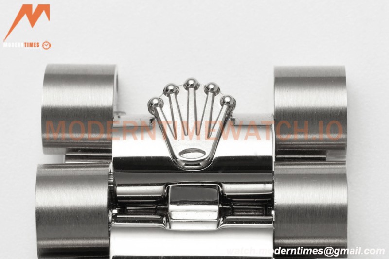 Rolex - DayDate 228236 Gain Weight 40mm Flt Pres SS/SS I-Blu/Rmn KF VR3255
