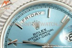 Rolex - DayDate 228236 Gain Weight 40mm Flt Pres SS/SS I-Blu/Rmn KF VR3255