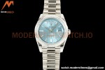 Rolex - DayDate 228236 Gain Weight 40mm Flt Pres SS/SS I-Blu/Dia KF VR3255