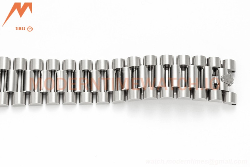 Rolex - DayDate 228236 Gain Weight 40mm Flt Pres SS/SS I-Blu/Dia KF VR3255