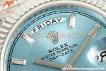 Rolex - DayDate 228236 Gain Weight 40mm Flt Pres SS/SS I-Blu/Dia KF VR3255