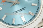 Rolex - DayDate 228236 Gain Weight 40mm Flt Pres SS/SS I-Blu/Dia KF VR3255