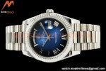Rolex - DayDate 228239 Gain Weight 40mm Flt Pres SS/SS Blu Ombre/Rmn KF VR3255