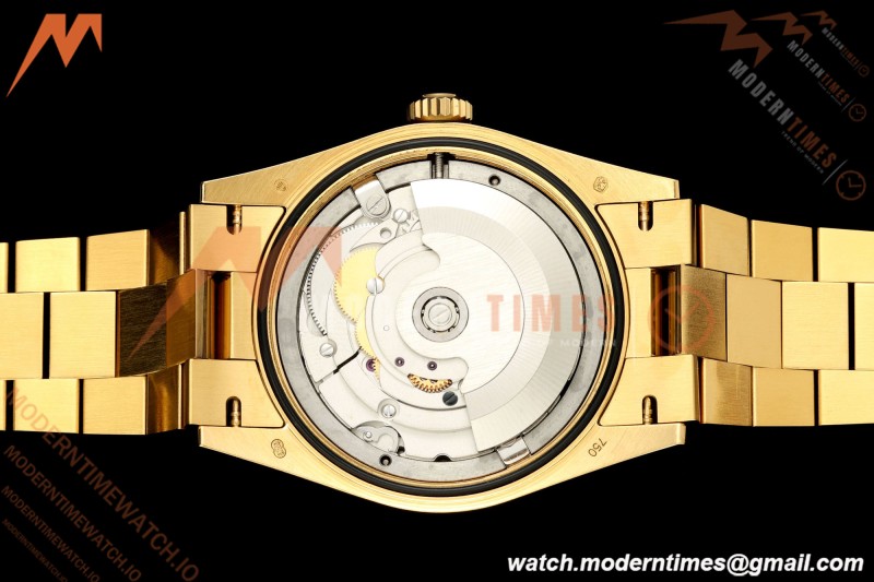 Rolex - DayDate 128238 Gain Weight 36mm Flt Pres YG/YG Gold/Dia KF A2836