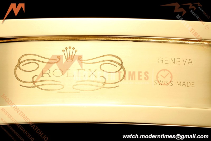 Rolex - DayDate 128238 Gain Weight 36mm Flt Pres YG/YG Gold/Dia KF A2836