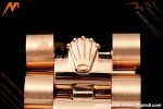 Rolex - DayDate 128235 Gain Weight 36mm Flt Pres RG/RG Silv/Dia KF A2836 | 롤렉스 - 데이데이트 128235 게인 웨이트 36mm 플랫 프레스 RG/RG 실버/다이아 KF A2836