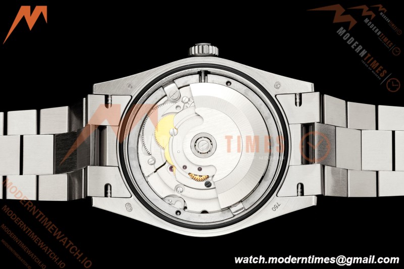 Rolex - DayDate 128239 Gain Weight 36mm Flt Pres SS/SS Blu/Dia KF A2836 | 롤렉스 - 데이데이트 128239 게인 웨이트 36mm 플랫 프레스 스테인리스 스틸/실버 블루/다이아 KF A2836