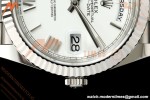 Rolex - DayDate 228239 Gain Weight 40mm Flt Pres SS/SS Wht/Rmn VSF DD3255