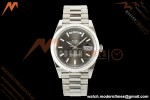 Rolex - DayDate 228239 Gain Weight 40mm Flt Pres SS/SS Gry/Stk VSF DD3255