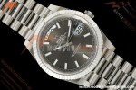Rolex - DayDate 228239 Gain Weight 40mm Flt Pres SS/SS Gry/Stk VSF DD3255
