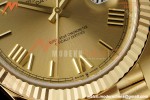 Rolex - DayDate 228238 Gain Weight 40mm Flt Pres YG/YG Champ/Rmn VSF DD3255