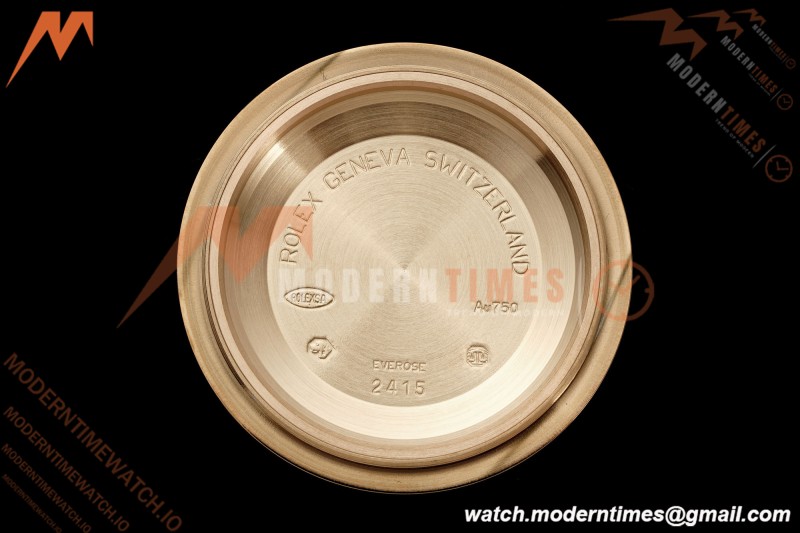 Rolex - DayDate 228235 Gain Weight 40mm Flt Pres RG/RG Green/Rmn VSF DD3255