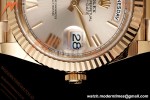 Rolex - DayDate 228235 Gain Weight 40mm Flt Pres RG/RG Champ/Rmn VSF DD3255